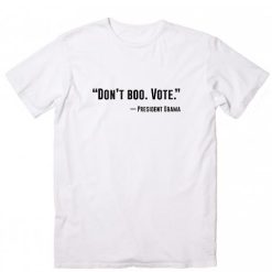 Don't Boo Vote